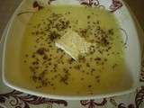 Potage parmentier au chaource