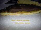 Tarte citron et chocolat