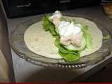 Wraps au poulet et au yaourt