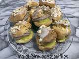 Choux pâtissiers fourrés citron et crème de marron, et du matériel un peu trop intelligent à mon goût