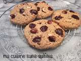 Cookies sans gluten aux flocons d’avoine, à la poudre d’amande et farine de sorgho (recette 2019 # 1)