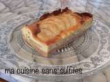 Tarte aux poires sans gluten ni produits laitiers