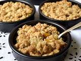 Crumble aux fruits exotiques