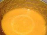 Velouté de carottes au curry 1pp