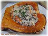 Courge butternut aux lentilles et haddock