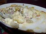 Gratin d'hiver pommes de terre/topinambours