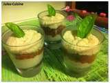 Verrine mousse de jambon et pesto de tomates séchées {apéro dinatoire}