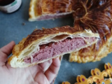 Galette des rois frangipane et framboise