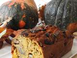 Cake à la courge et aux champignons sans gluten ni lactose