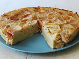 Clafoutis aux pommes sans gluten ni lactose