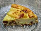 Clafoutis aux raisins secs et rhum sans gluten et sans lactose