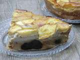 Clafoutis pommes-pruneaux à la farine de châtaigne sans gluten ni lactose