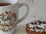 Cookies aux amandes, aux pommes, aux raisins secs et à la cannelle