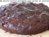 Fondant chocolat-poire sans gluten ni lactose