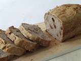 Pain de sarrasin aux raisins naturellement sans gluten