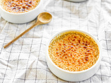 Crème brûlée maison