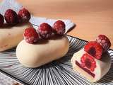 Entremets Vanille Framboise