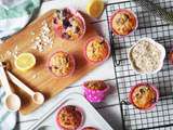 Muffins aux Myrtilles et Citron