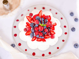 Pavlova fruits rouges