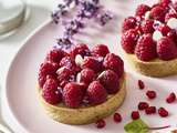 Tarte framboise amande Fête des mères