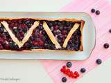 Tarte aux myrtilles sans gluten sans lactose