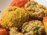 Boulettes d'aubergine alla Parmigiana