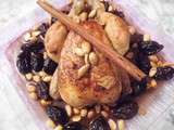 Poulet aux pruneaux et amandes