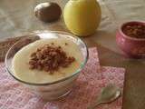 Verrine à la crème tiramisù et fruits d'automne