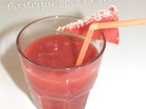 Smoothie Pastèque, Pêche, Fraise