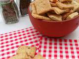 Crackers à l'huile d'olive et aux herbes