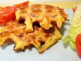 Gaufre salée carotte-comté