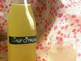 Sirop de citron Maison