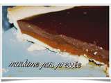 Tarte chocolat caramel