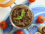 Tapenade aux olives et à la tomate