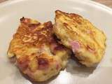 Galettes jambon pommes de terre