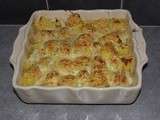 Gratin choux fleur pomme de terre - 5PP/personne