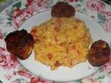 Risotto tomates sechées chorizo - 9PP