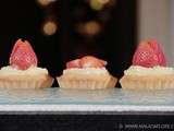 Tartelettes aux fraises sur sablés Breton