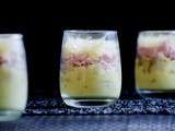 Verrine d’endives au jambon à la béchamel au curry