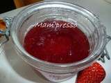 Sirop de fraises