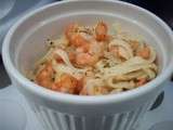 Nouilles de riz aux crevettes