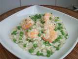 Risotto aux scampis