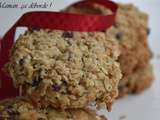 Cookies aux flocons d’avoine et pépites de chocolat