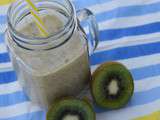 Smoothie Banane Kiwi au lait d’amande