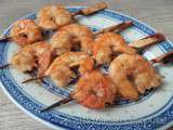 Crevettes sauce satay