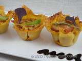 Cup quiche pasta