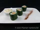 Makis aux blettes et thon