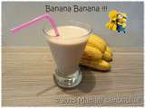 Milkshake banane pâte à tartiner