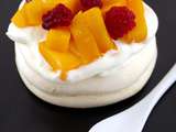 Pavlova à la mangue