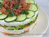 Sushi cake